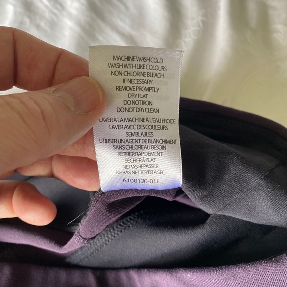 Tuff Athletics Women's Plum Yoga Capri Leggings Size Medium Athletic Pants - Picture 8 of 13